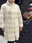 Шуба из меха норки