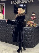 Шуба из меха соболя 