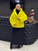 Шуба из меха норки