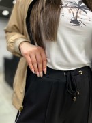 Спортивный костюм тройка, двусторонний -  брюки, бомбер, футболка 