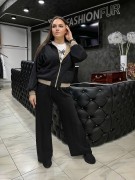 Спортивный костюм тройка, двусторонний -  брюки, бомбер, футболка 