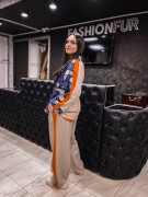 Костюм тройка, жакет, брюки и топ 