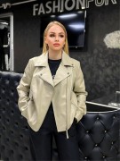 Куртка кожаная