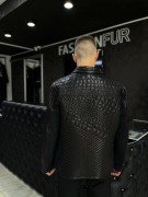 Куртка кожаная мужская